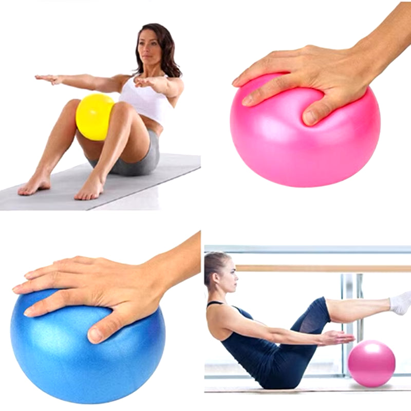 New 25Cm Yoga Ball Exercise Gymnastic Fitness Pilates Ball Balance Exercise Gym Fitness Yoga Core Ball Indoor Training Yoga Ball